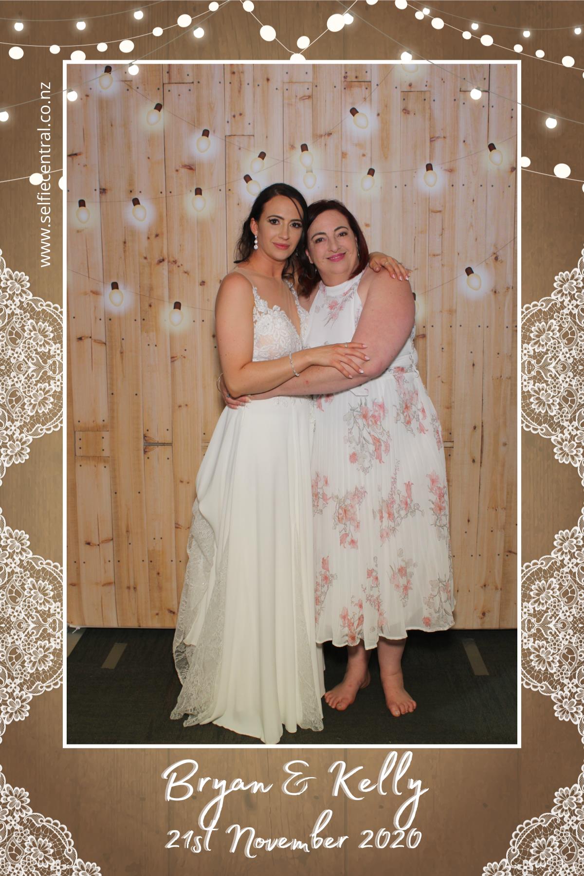 Bryan & Kelly's wedding | View more photos from the event at gallery.photobooth.co.nz/u/SelfieCentral/Bryan-Kellys-wedding